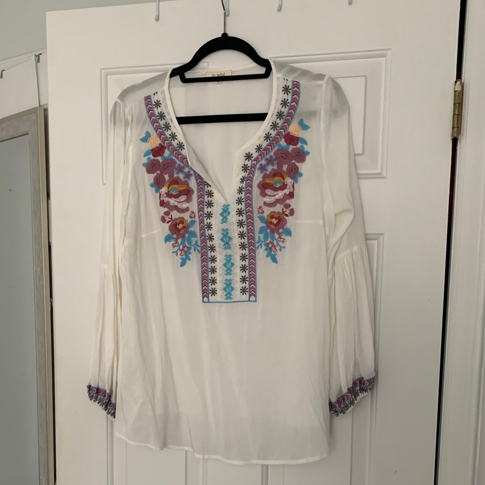Flowery Blouse